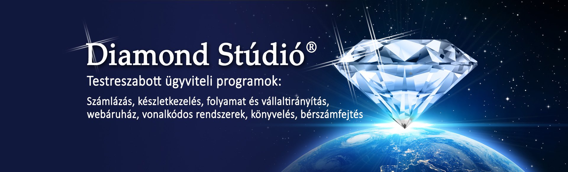 Diamond studio Személyreszabott ügyviteli programok